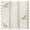 Dasching About, Sausage Stripe Biscuit - Twist&Fit Roman Blind